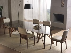 contemporary dining table