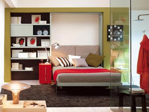 wall bed / double / single / contemporary