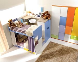 bunk bed / single / contemporary / child's