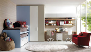 blue children's bedroom furniture set 1