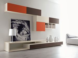 wall-mounted shelves