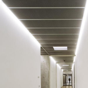 aluminum suspended ceiling / steel / stainless steel / panel