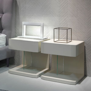 contemporary bedside table