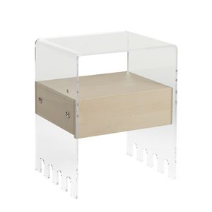 contemporary bedside table