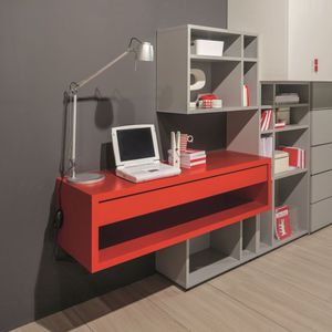 wall-mounted desk