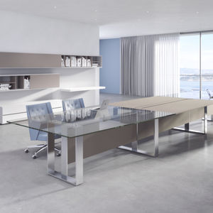 contemporary boardroom table