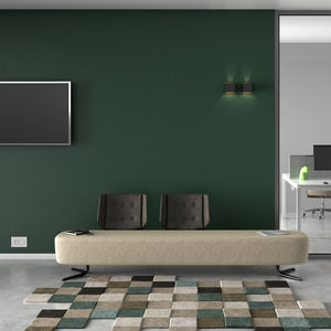 contemporary upholstered bench