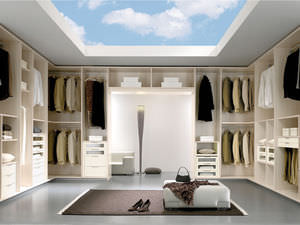 wooden walk-in wardrobe 1