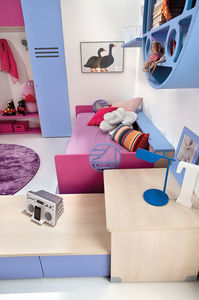 blue children's bedroom furniture set 1