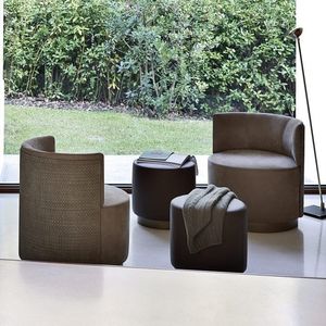 contemporary pouf