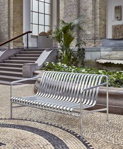 contemporary garden bench