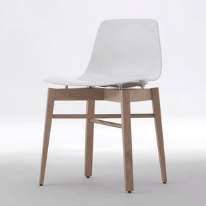 contemporary chair / eco-friendly / 100% recyclable / oak