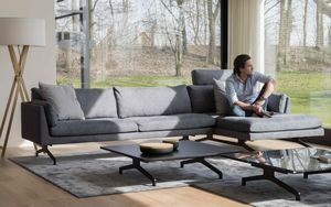modular sofa / contemporary / fabric / 2-person