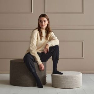 contemporary pouf