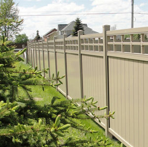 fencing with panels