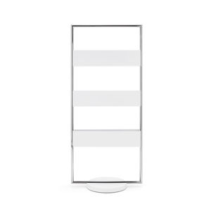 contemporary shelf / metal / plastic