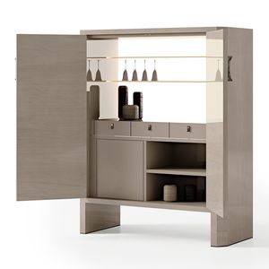 contemporary bar cabinet