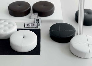 contemporary pouf