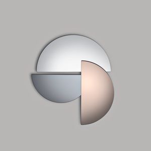 wall-mounted mirror