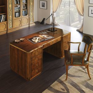 walnut desk / cherrywood / Art Deco