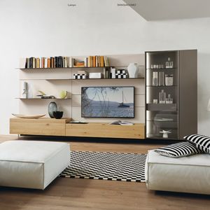 contemporary TV wall unit