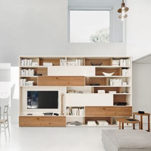contemporary living room wall unit 1