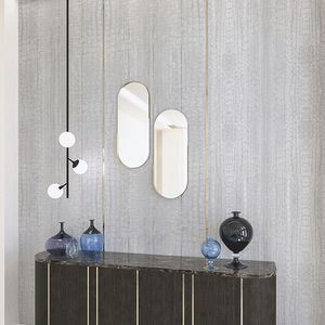 wall-mounted mirror