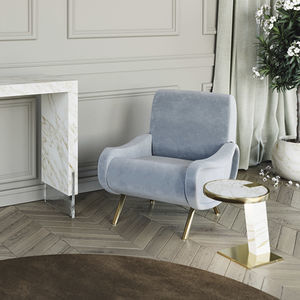 contemporary armchair