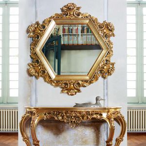 wall-mounted mirror