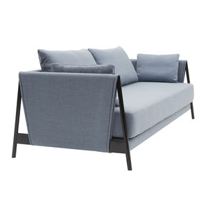 sofa bed / contemporary / fabric / steel
