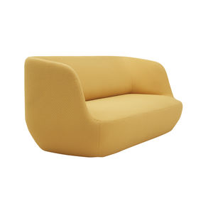 compact sofa / contemporary / fabric / contract