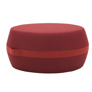 contemporary pouf / fabric / round / for public buildings