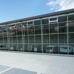 double-glazed glass panel
