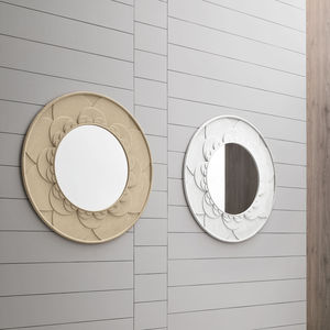 wall-mounted mirror