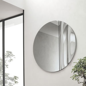 wall-mounted mirror