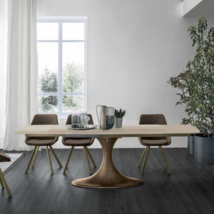 contemporary dining table