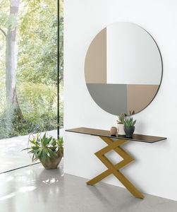wall-mounted mirror