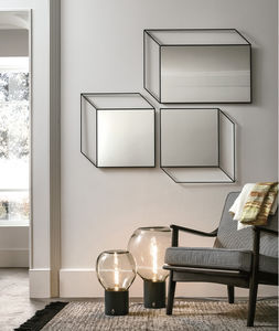 wall-mounted mirror