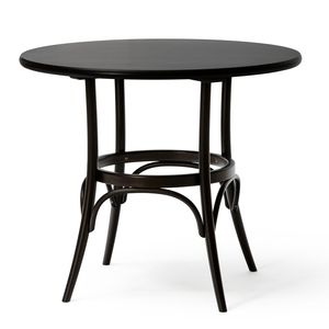 traditional table / beech / bentwood / round