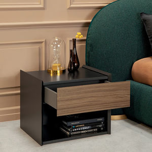 contemporary bedside table