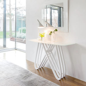 contemporary console table
