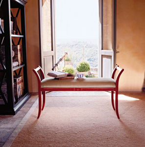 traditional upholstered bench