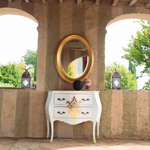 wall-mounted mirror