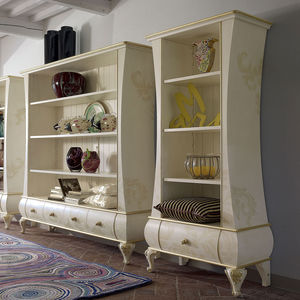 classic bookcase / lacquered wood