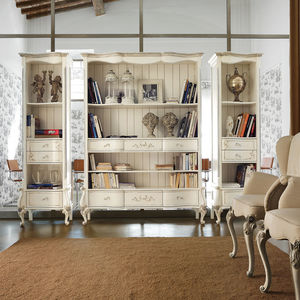 classic bookcase / lacquered wood