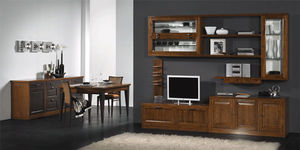 traditional TV wall unit