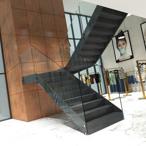 straight staircase