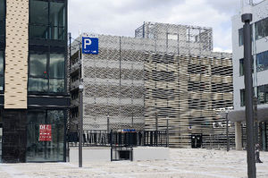 concrete solar shading / for facade