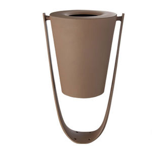 steel waste paper basket