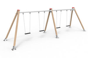 wooden swing / playground / multi-person